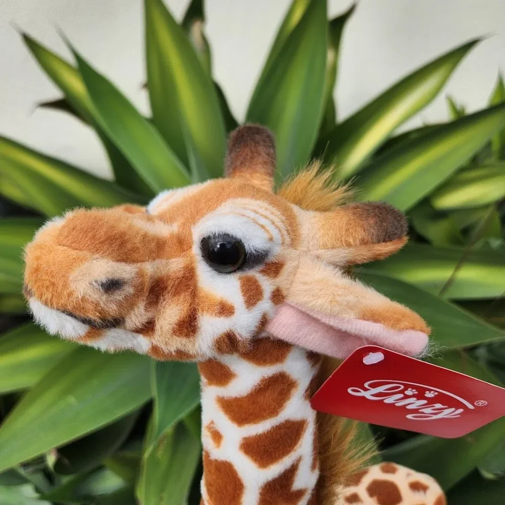 NEW 22" Giraffe Stuffed Animal Baby Shower Nursery Bedroom Room Decor Plush Linz - Picture 3 of 13